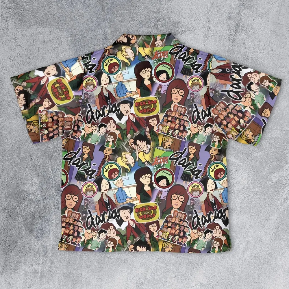 Sick Sad World Daria Youth Hawaiian Shirt - 2