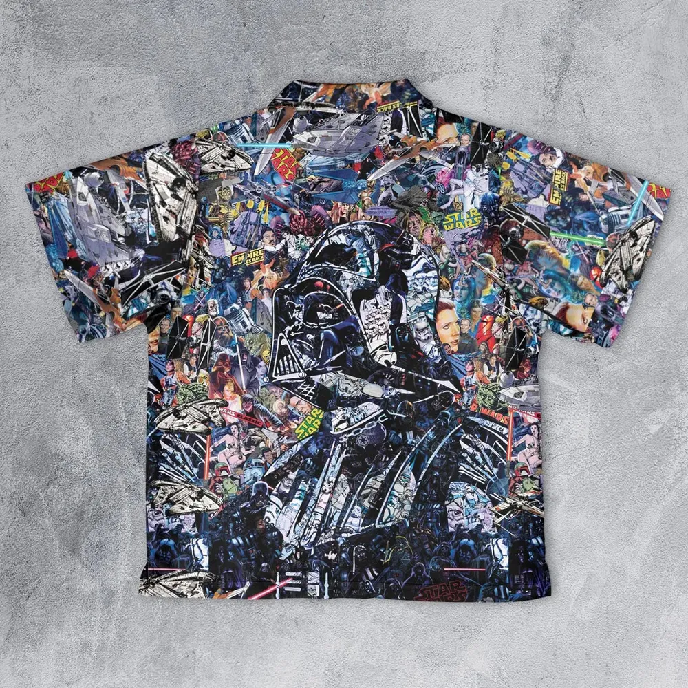 Star Wars Darth Vader All in One Youth Hawaiian Shirt - 2
