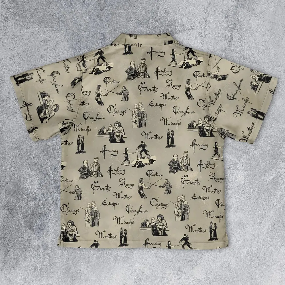 Hencing Fighting The Princess Bride Youth Hawaiian Shirt - 2