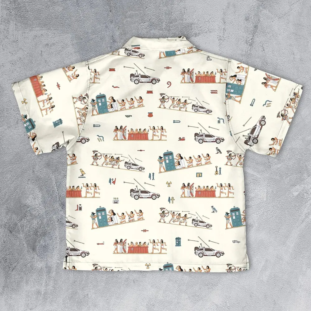 Lost In Egypt Youth Hawaiian Shirt - 2