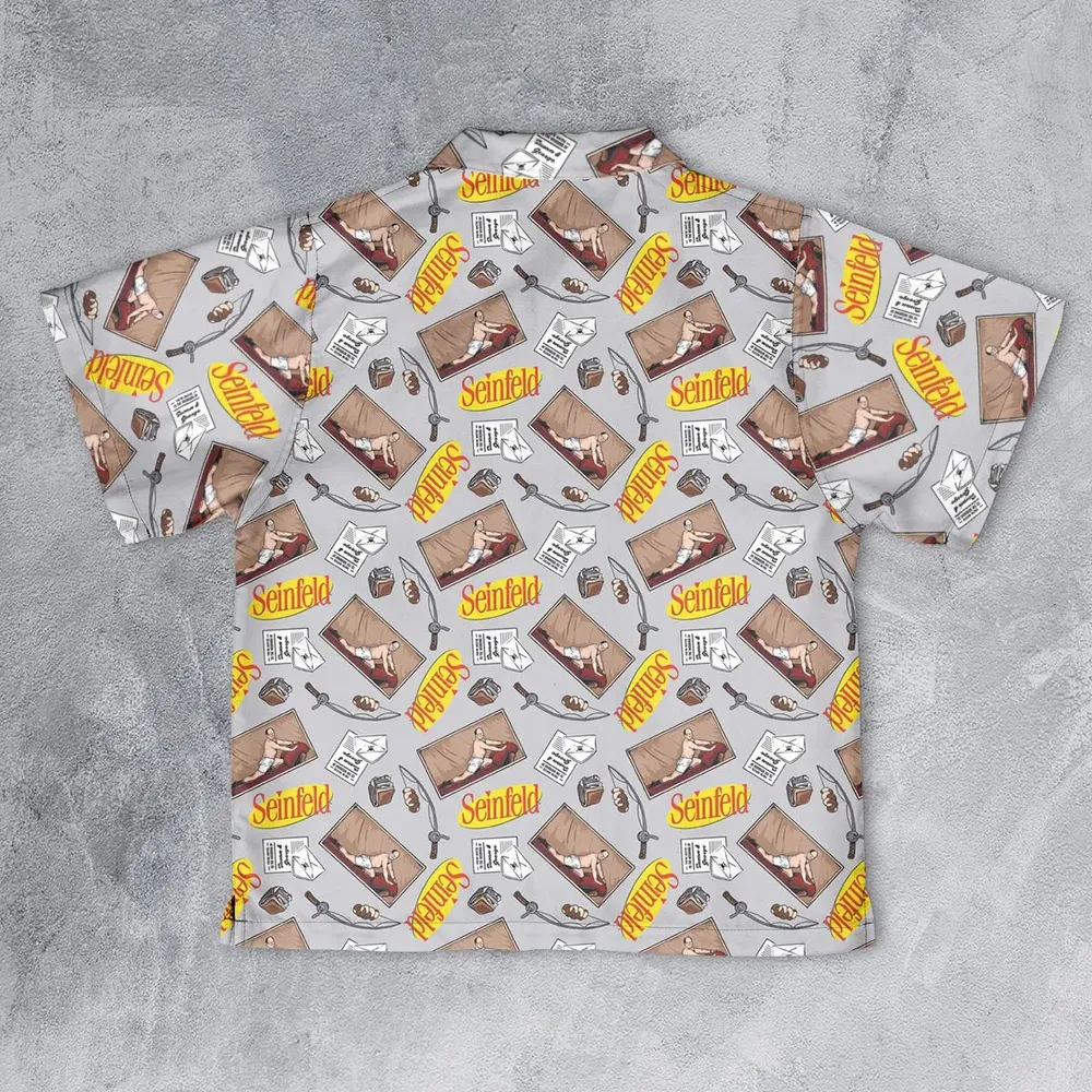 George Underwear Seinfeld Youth Hawaiian Shirt - 2