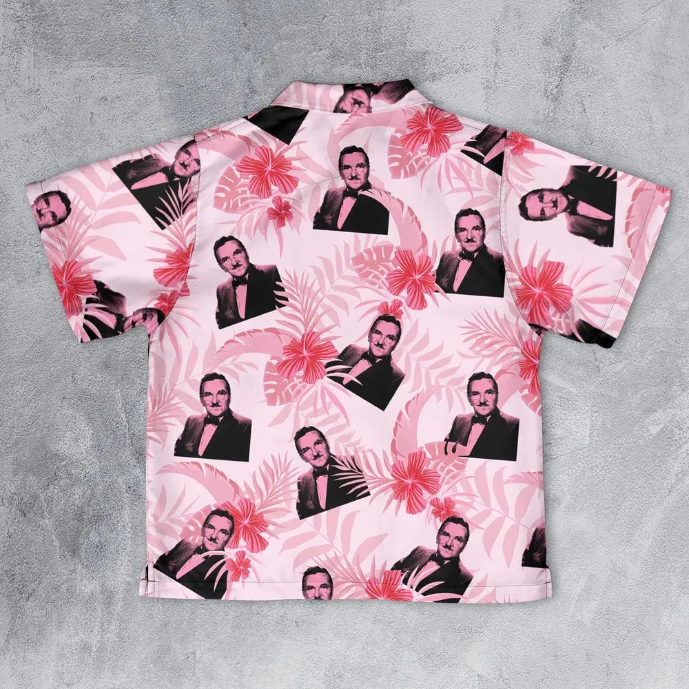 The Andy Griffith Show Pink Pattern Youth Hawaiian Shirt - 2