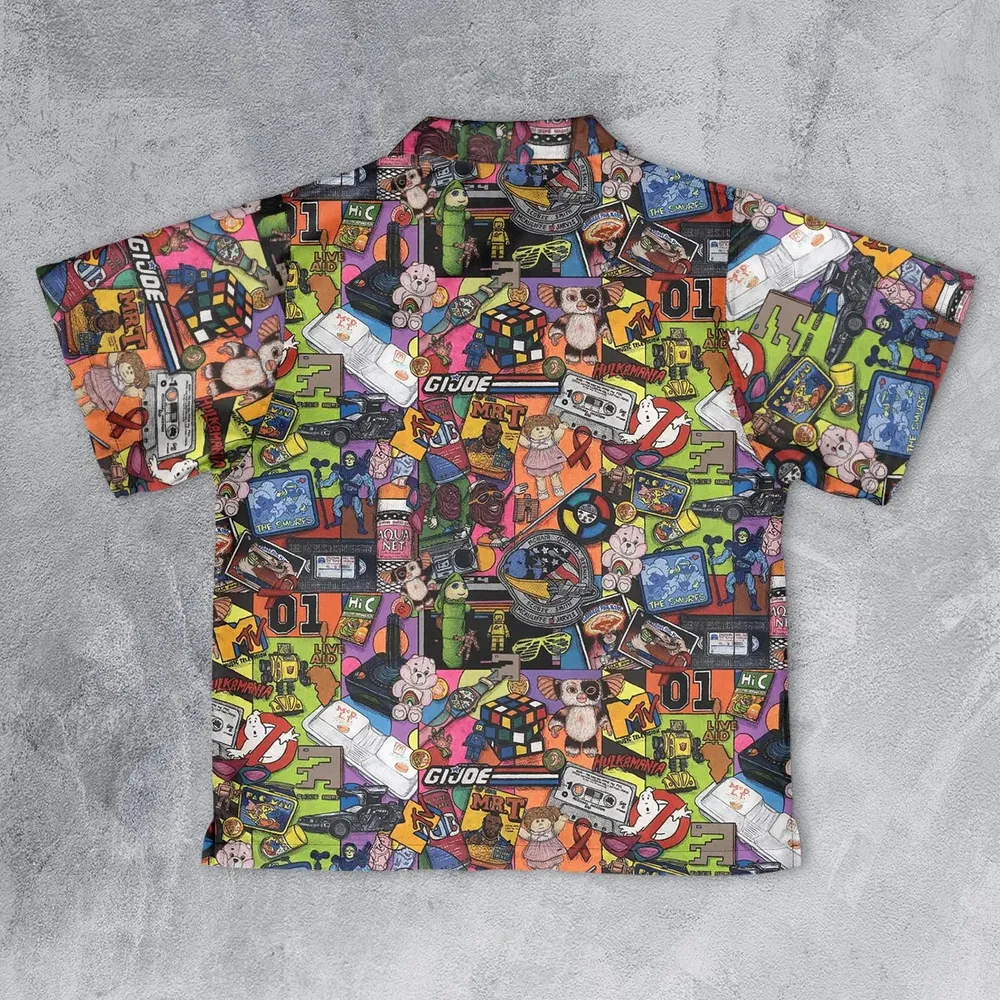 The 1980's. The Decade Of Greed Youth Hawaiian Shirt - 2