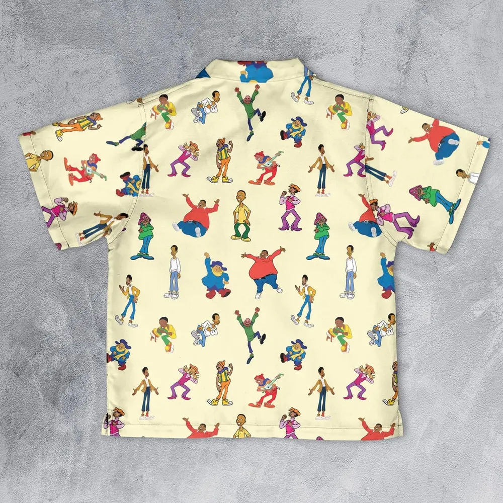 Fat Albert and the Cosby Kids Youth Hawaiian Shirt - 2