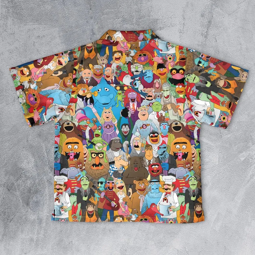 The Great Muppet Jubilee The Muppet Youth Hawaiian Shirt - 2
