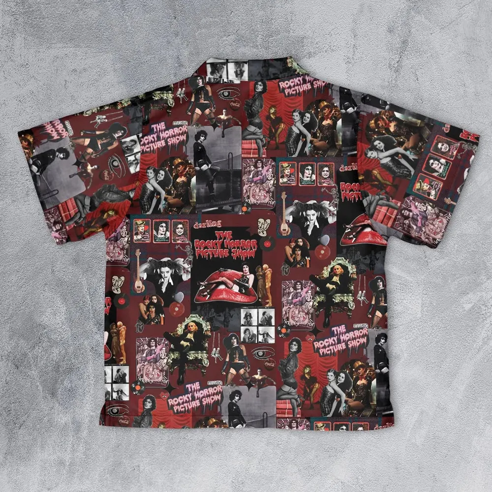 Frank-N-Furter The Rocky Horror Picture Show Youth Hawaiian Shirt - 2