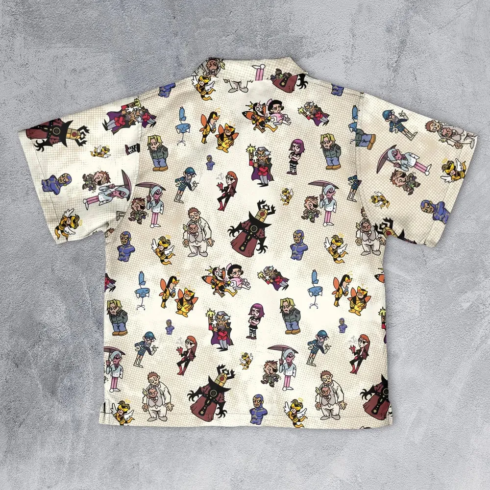 V Is For Venture The Venture Bros Villains Youth Hawaiian Shirt - 2