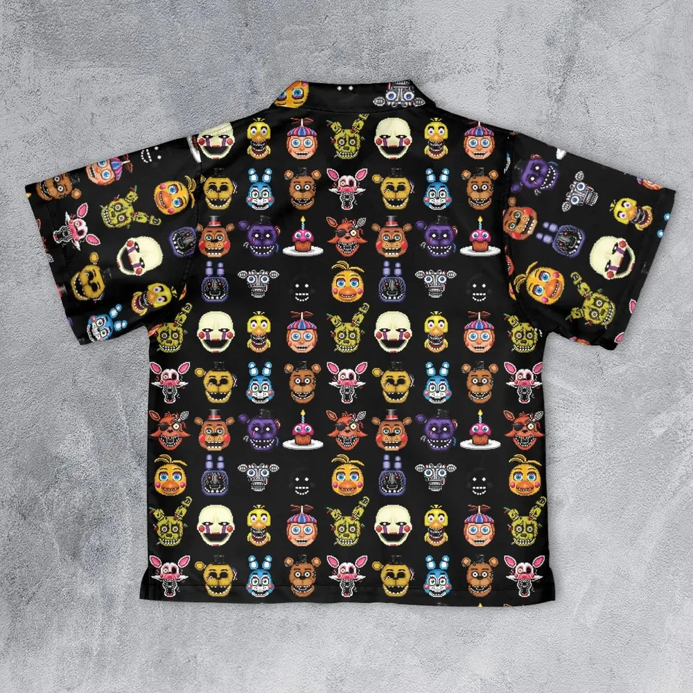 Five Nights At Freddys World Youth Hawaiian Shirt - 2