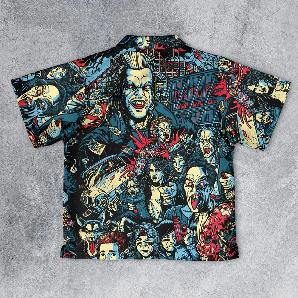 The Lost Boys Eighties Vampire Horror Youth Hawaiian Shirt - 2