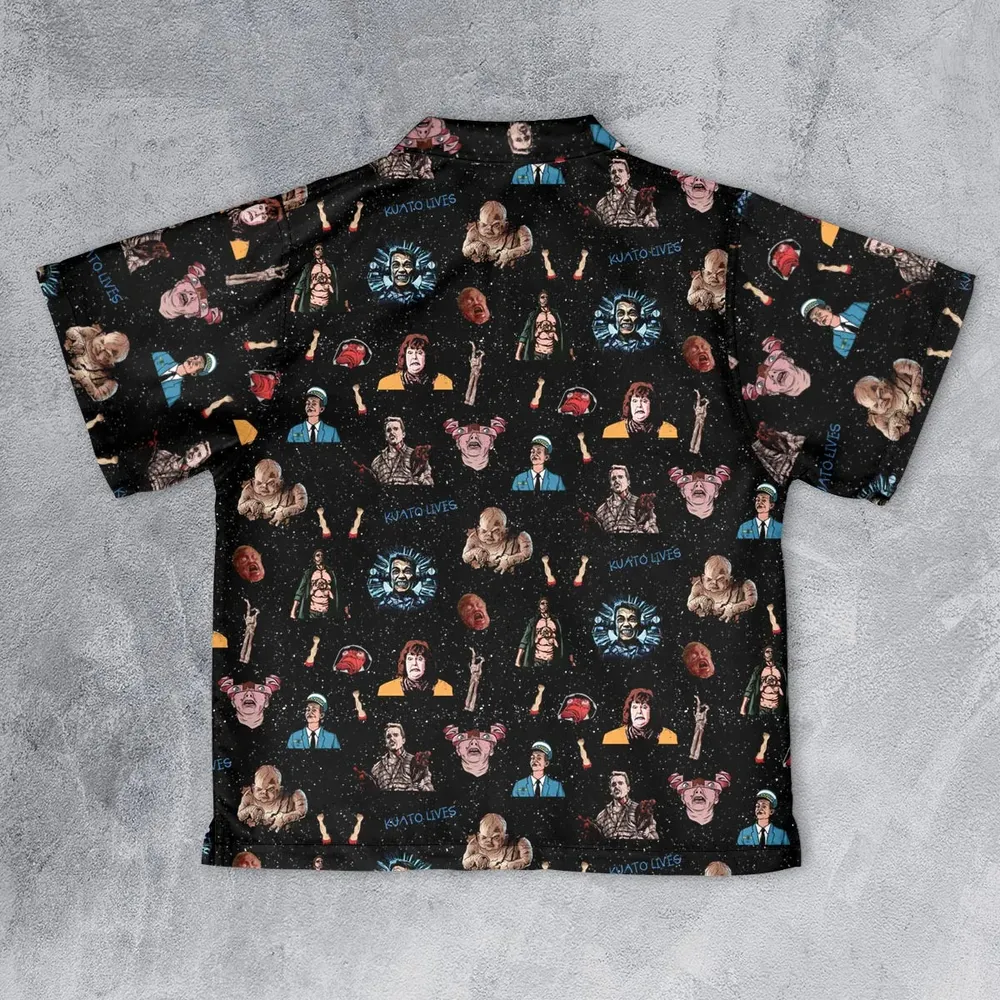 Total Recall Pattern Youth Hawaiian Shirt - 2