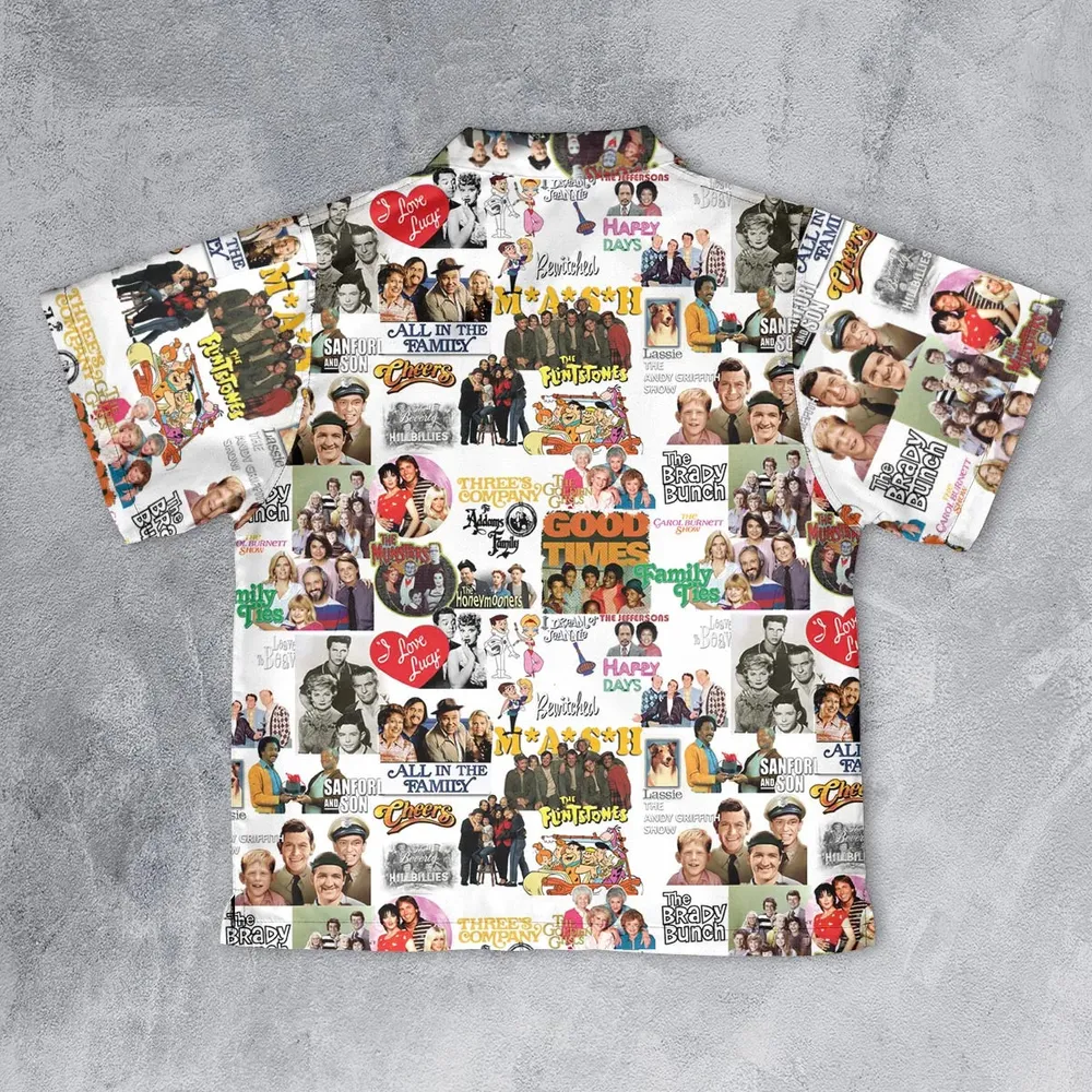 Stuck in the 80s Famous Sitcom Youth Hawaiian Shirt - 2
