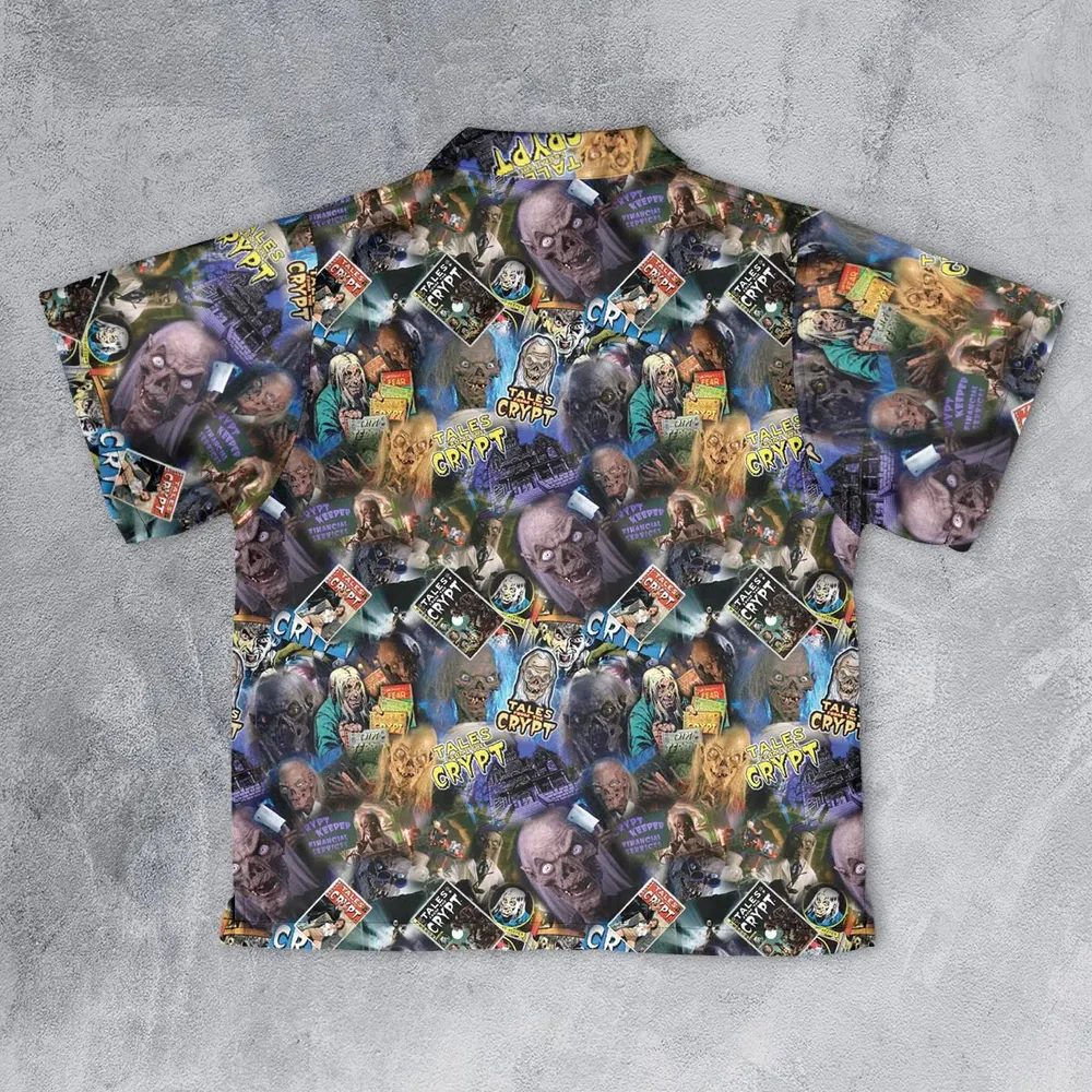 Tales from the Crypt Youth Hawaiian Shirt - 2