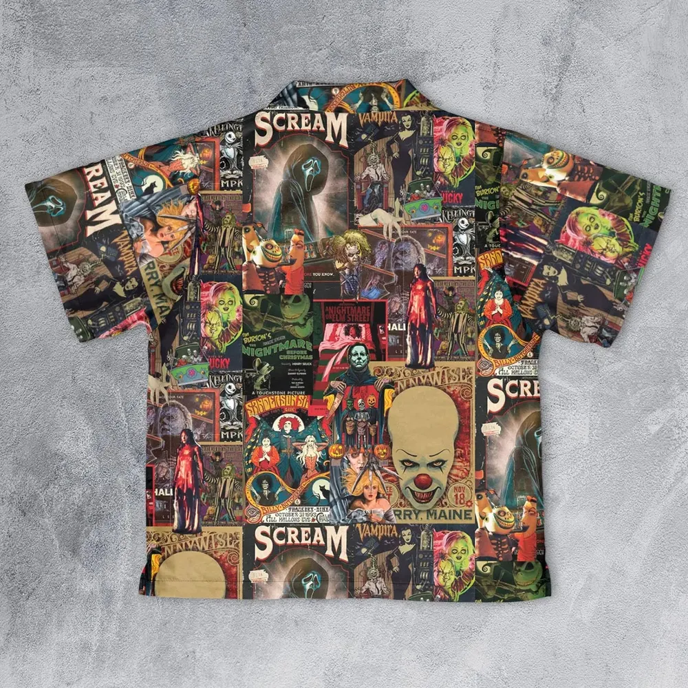 Vintage Scary Youth Hawaiian Shirt - 2