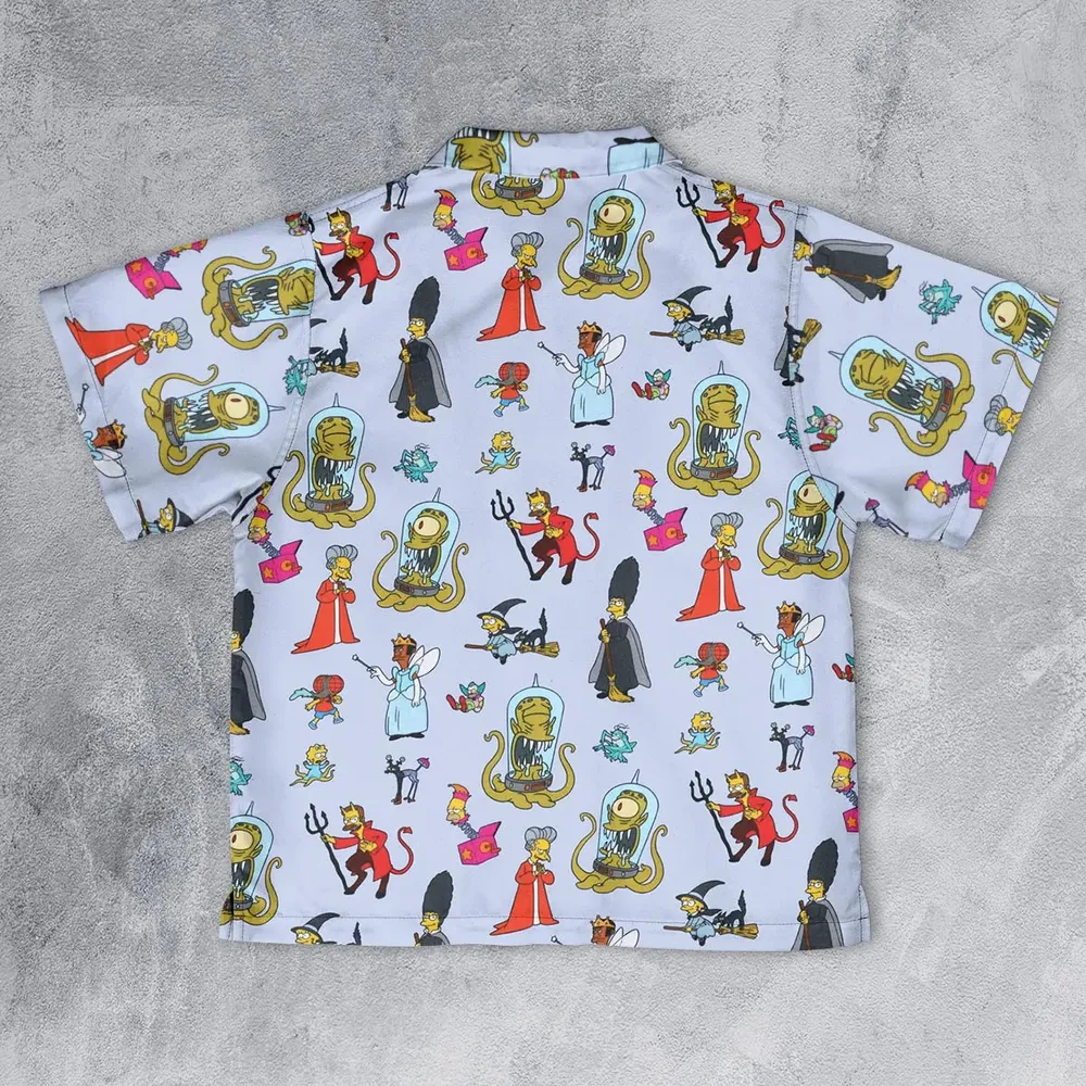 Halloween Costume The Simpsons Youth Hawaiian Shirt - 2