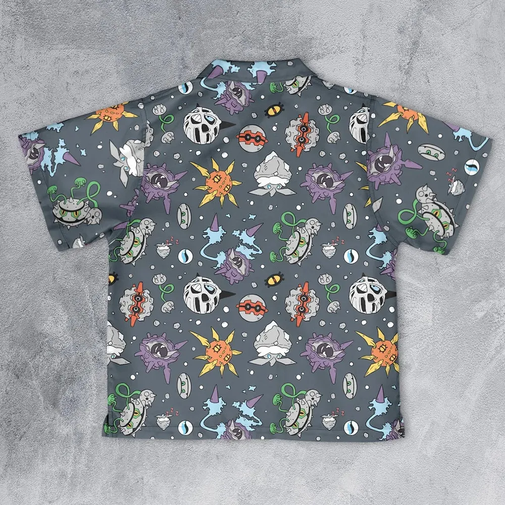 Rock Type Pokemon Youth Hawaiian Shirt - 2