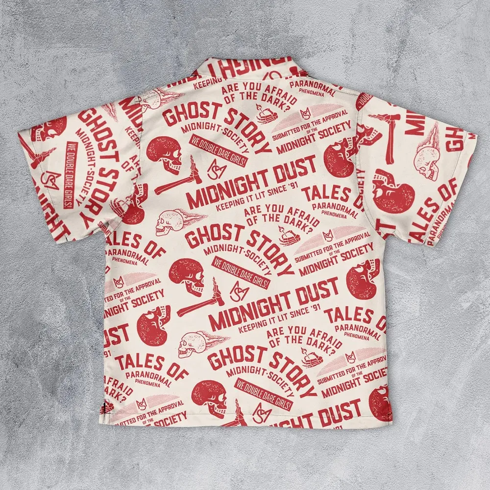 Midnight Dust Are You Afraid Of Dark Youth Hawaiian Shirt - 2
