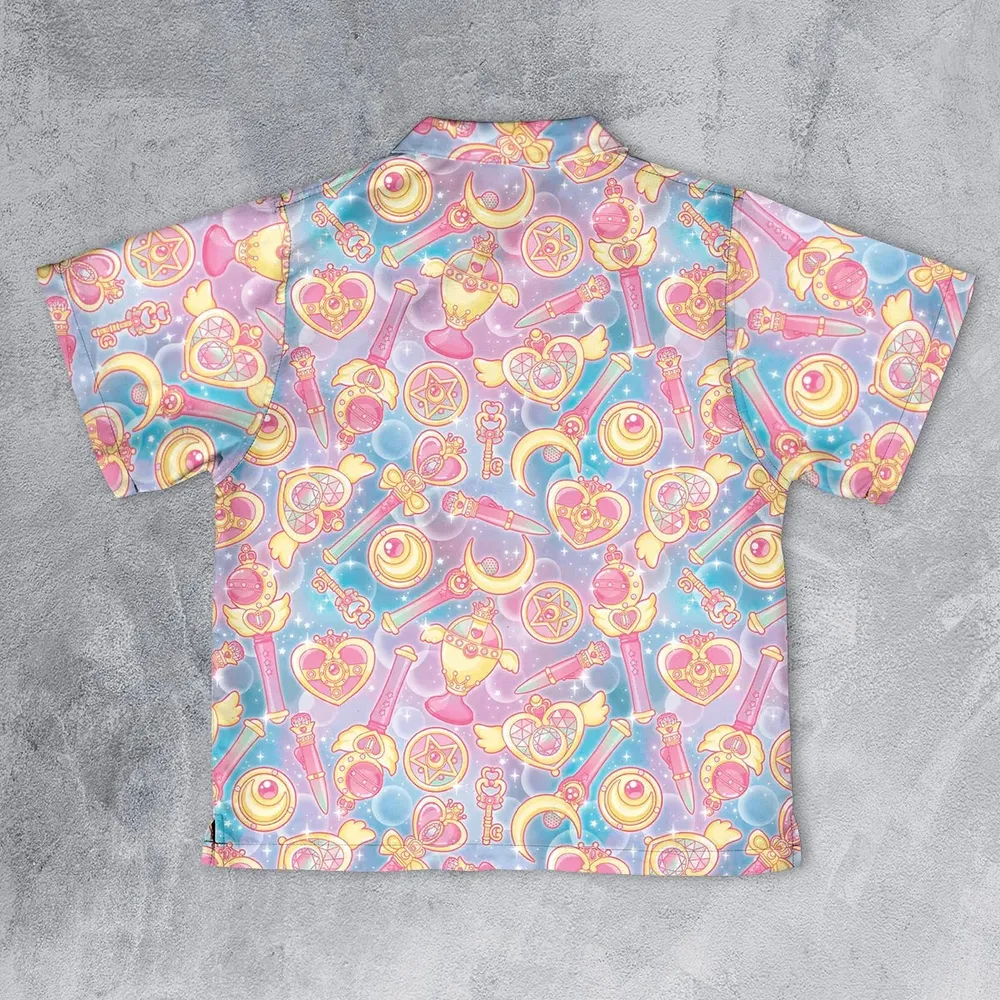 Magical Girls Sailor Moon Youth Hawaiian Shirt - 2