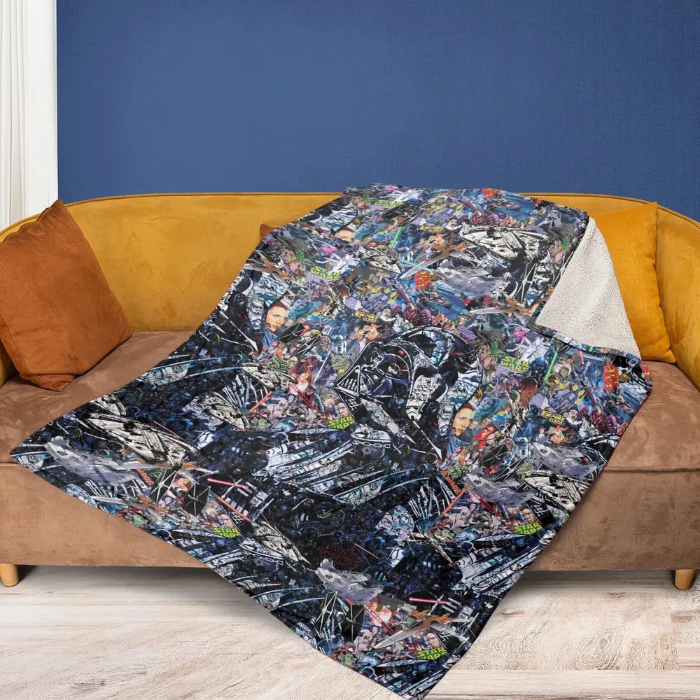 Star Wars Darth Vader All in One Fleece Blanket - 2