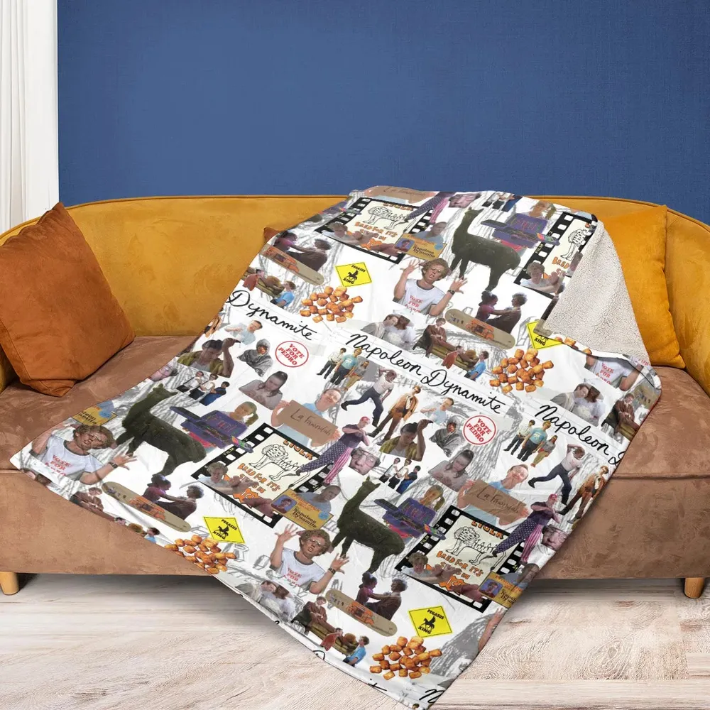 Napoleon Dynamite Journal Fleece Blanket - 2