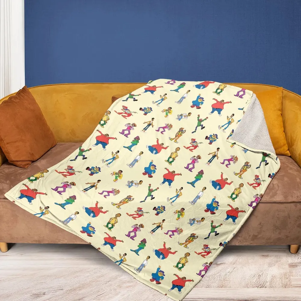 Fat Albert and the Cosby Kids Fleece Blanket - 2