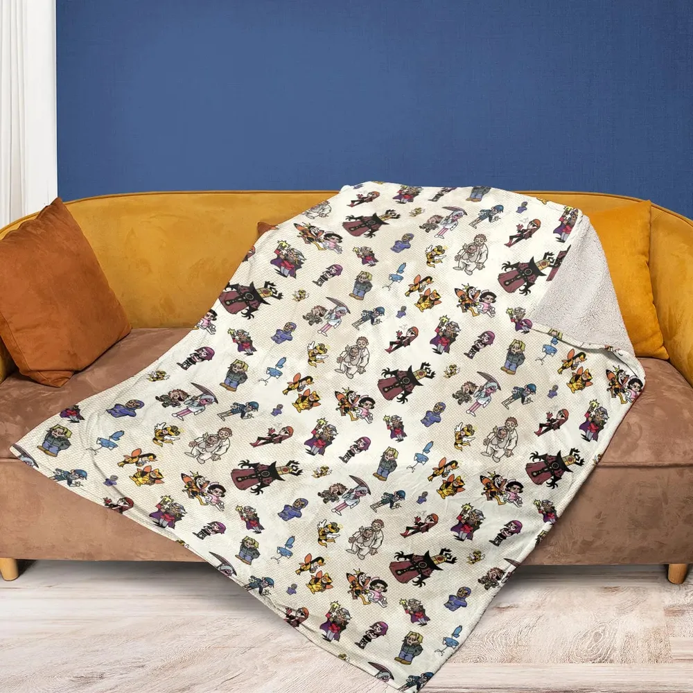 V Is For Venture The Venture Bros Villains Fleece Blanket - 2