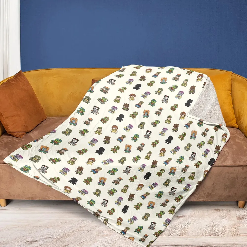 Teenage Mutant Ninja Turtles in Kidrobot style Fleece Blanket - 2
