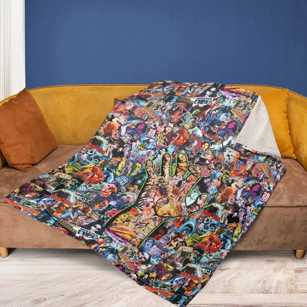 Horror My Love Fleece Blanket - 2