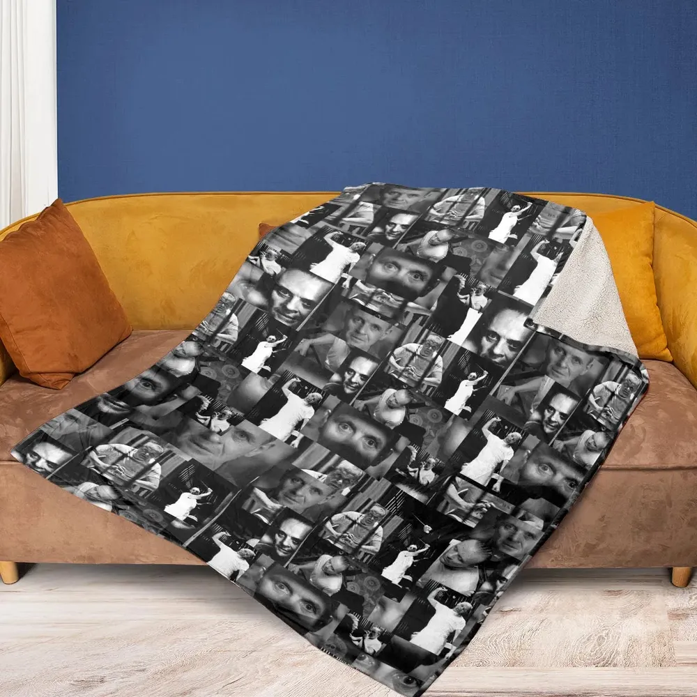 Hannibal Lecter The Silence of the Lambs Fleece Blanket - 2