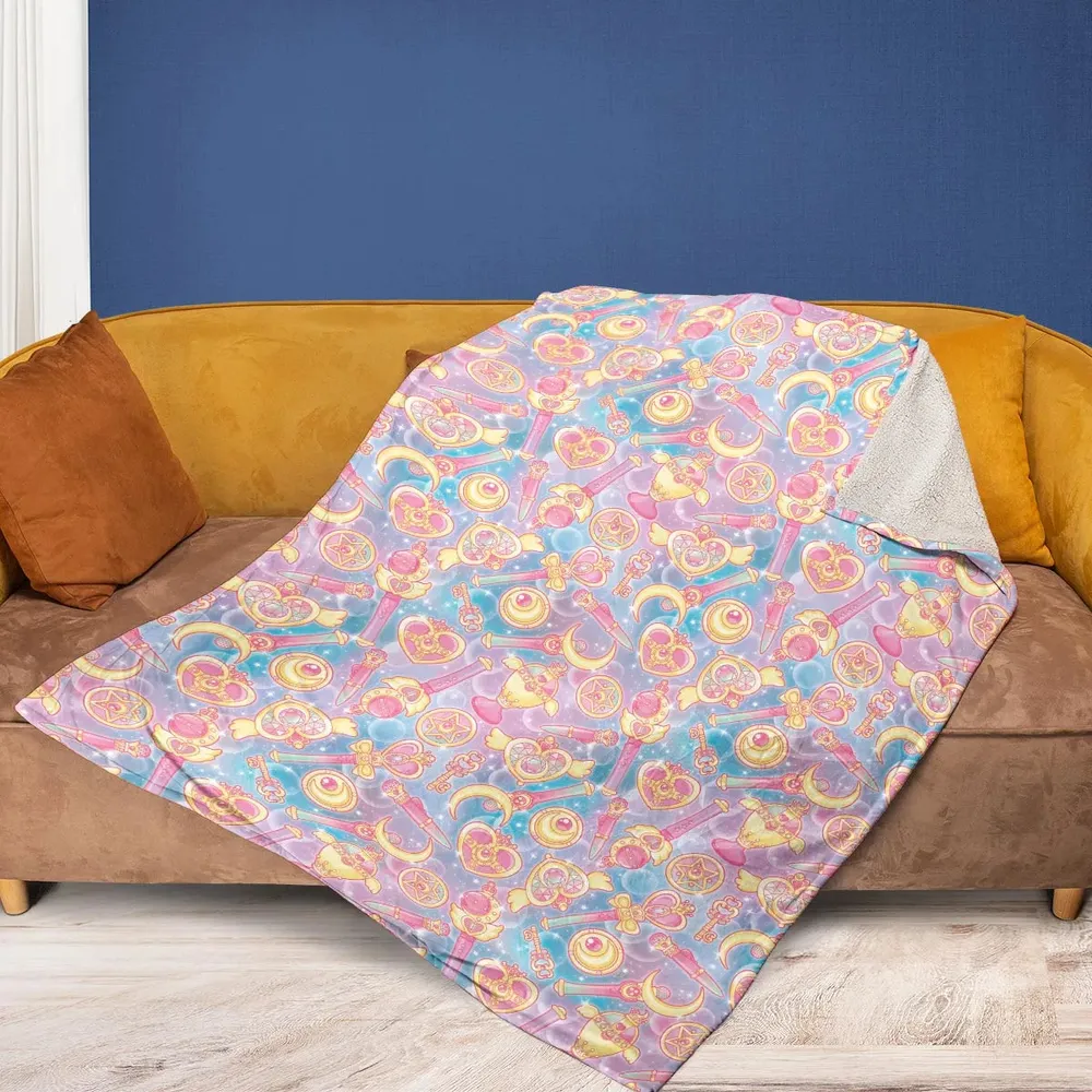 Magical Girls Sailor Moon Fleece Blanket - 2