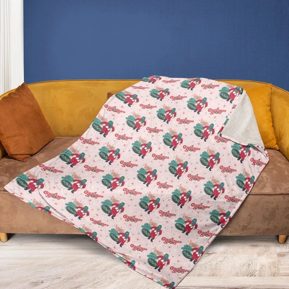 I Can't Put My Arms Down A Christmas Story Fleece Blanket - 2