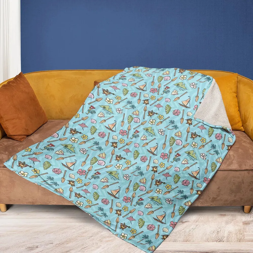 Ocean Vibes Moana Fleece Blanket - 2