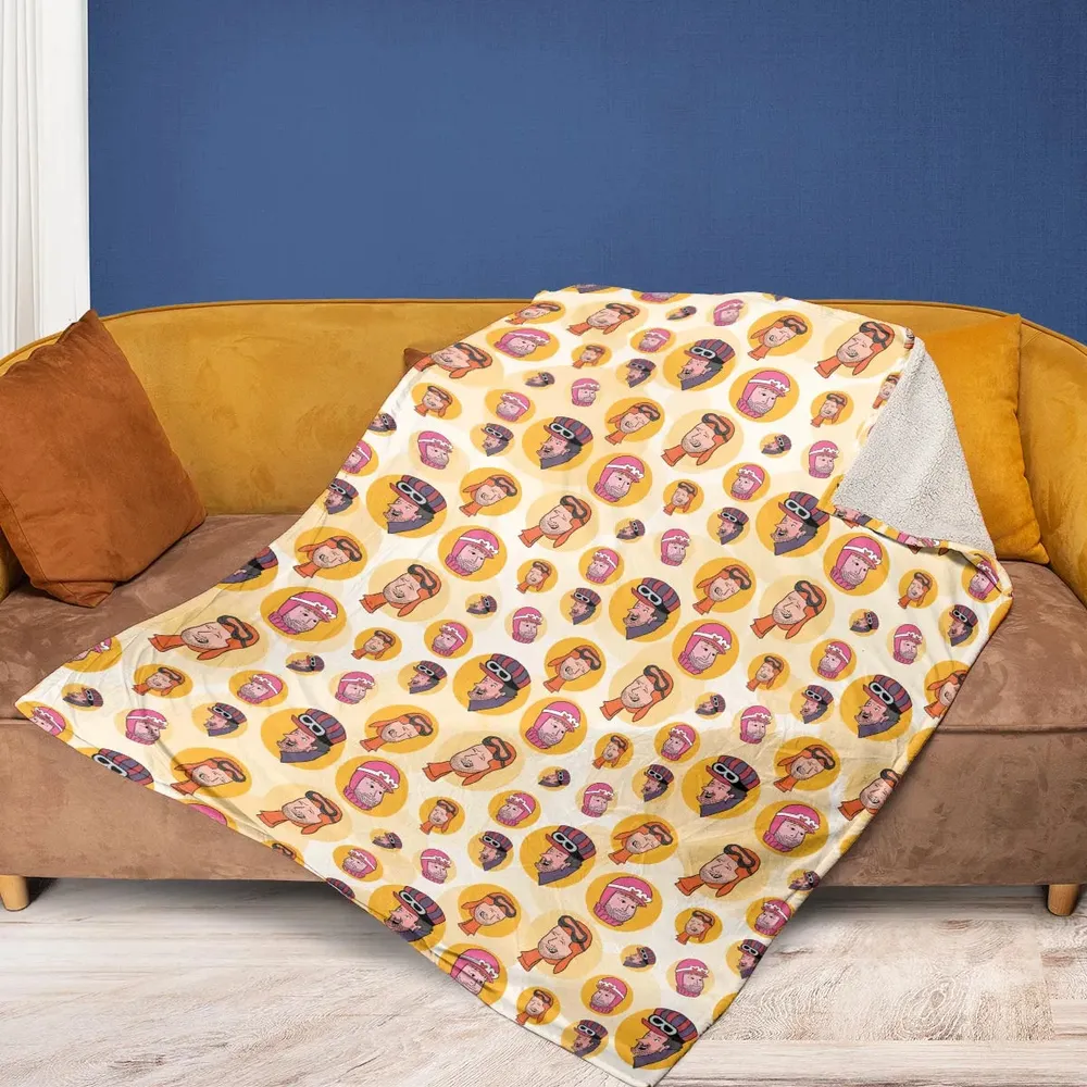 No More Jockeys Wacky Jockeys Fleece Blanket - 2