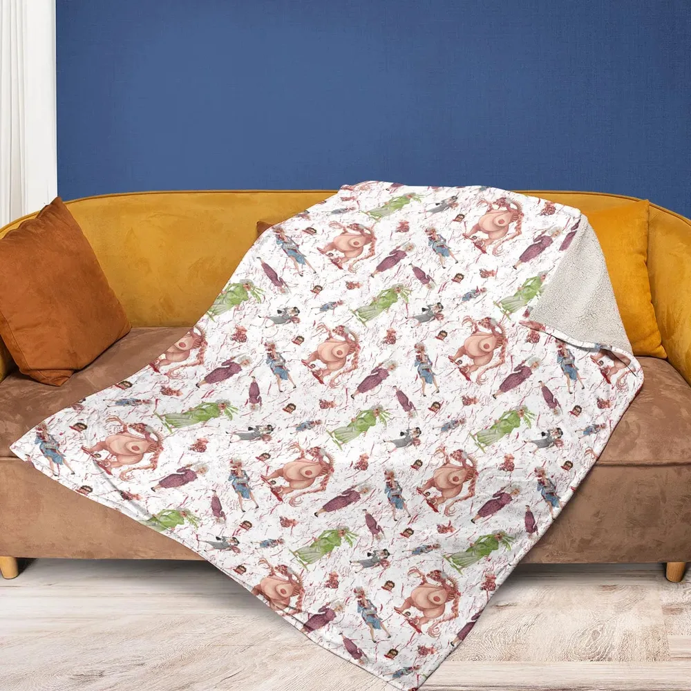 Braindead Dead Alive In North America Fleece Blanket - 2