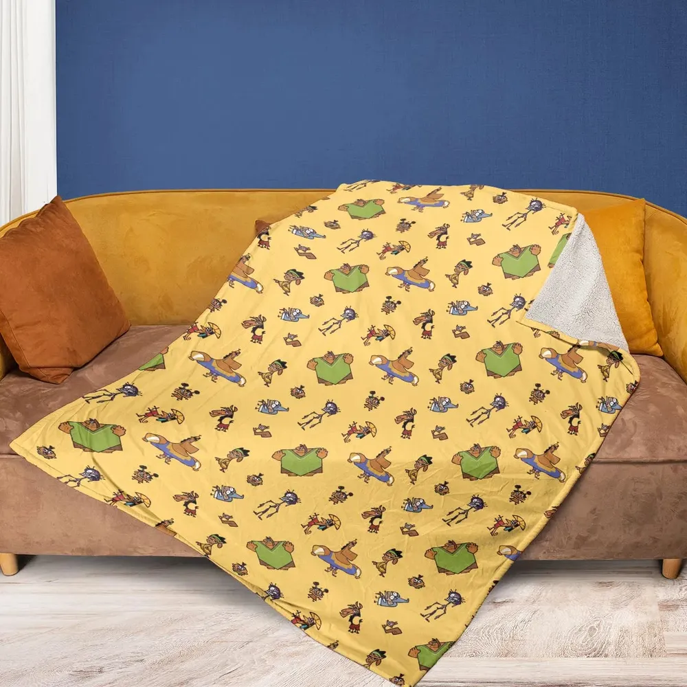 Groovy Threads The Emperor's New Groove Fleece Blanket - 2