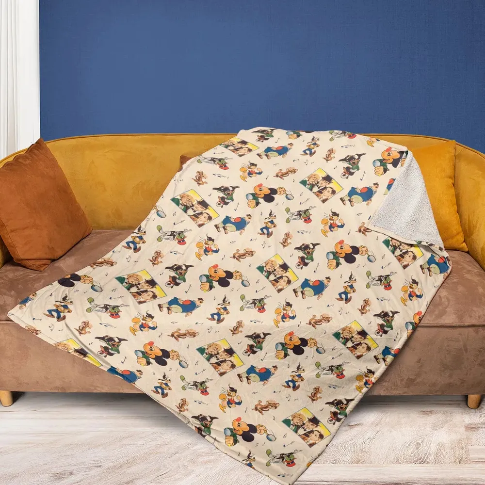 Fun And Fancy Free Characters Fleece Blanket - 2