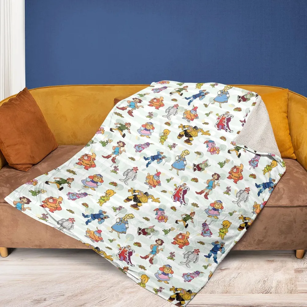 Gummi Bears Gang Fleece Blanket - 2