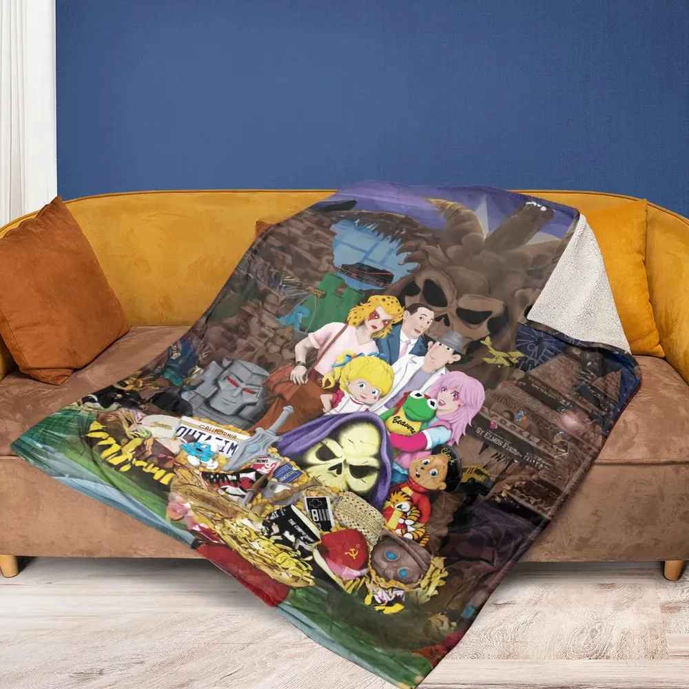 The Eighties Fleece Blanket - 2