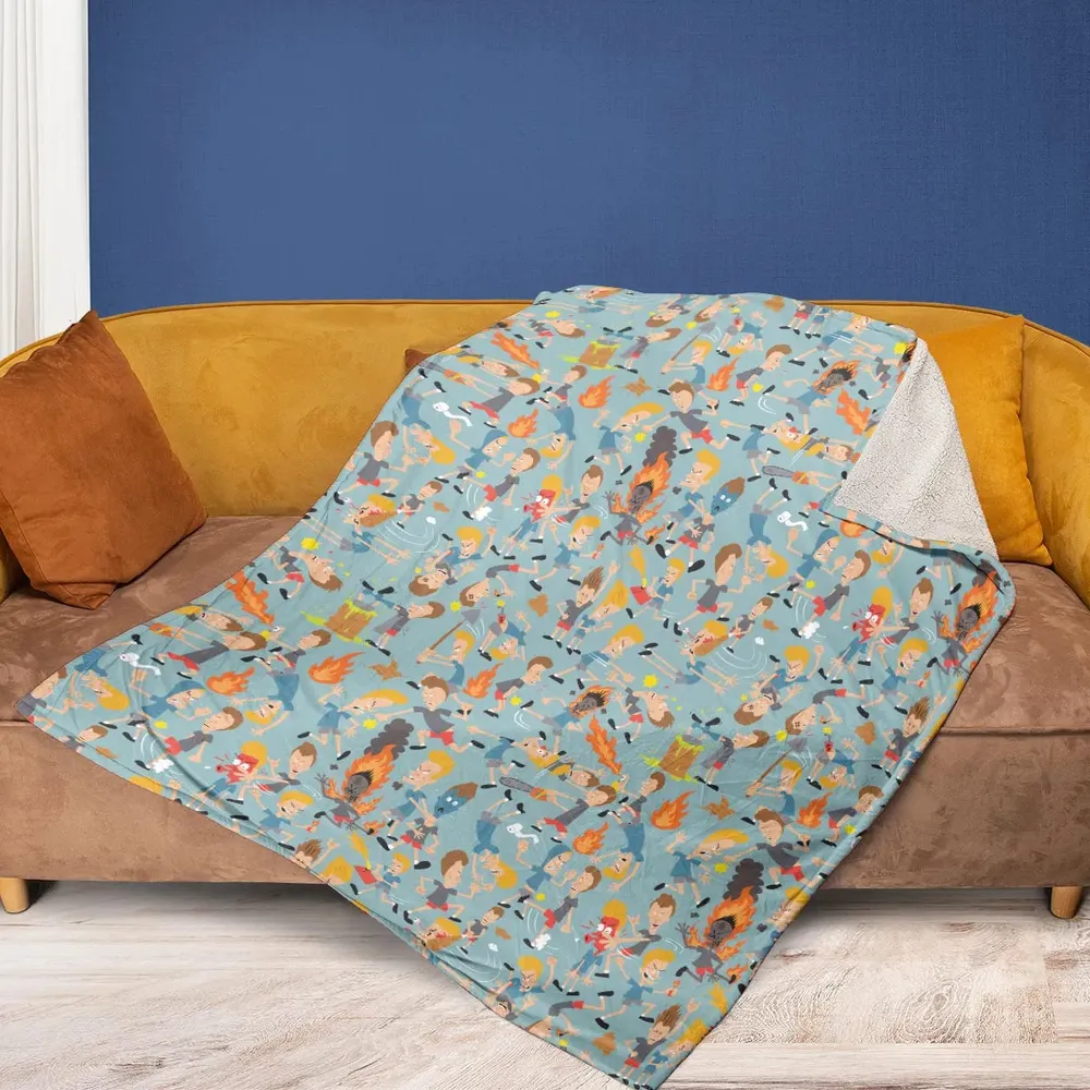 Beavis And Butt-Head Great Cornholio Fleece Blanket - 2