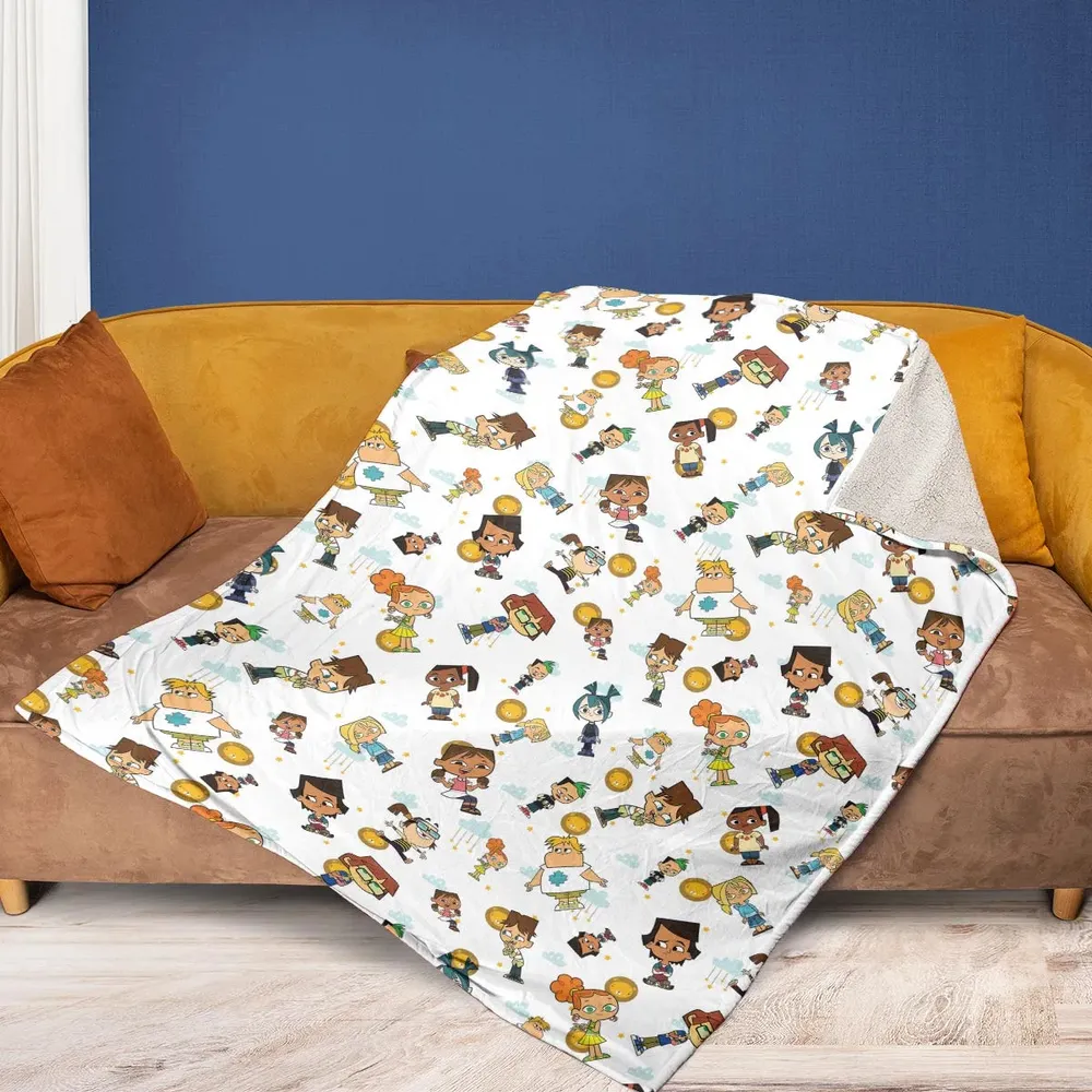 Drama Llamas Total Drama Fleece Blanket - 2