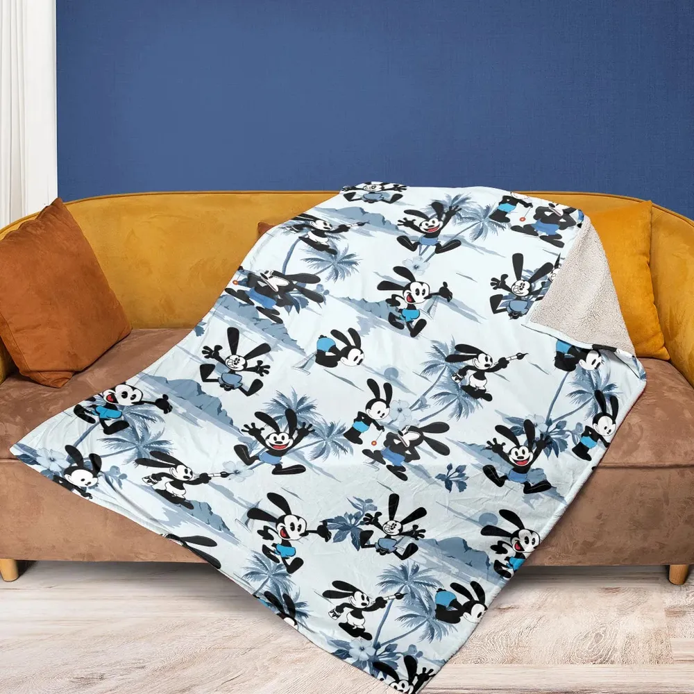 Oswald the Lucky Rabbit Fleece Blanket - 2