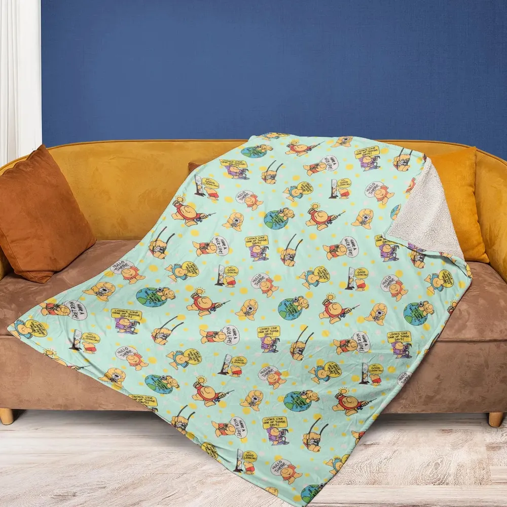 Hullo There Ziggy Fleece Blanket - 2