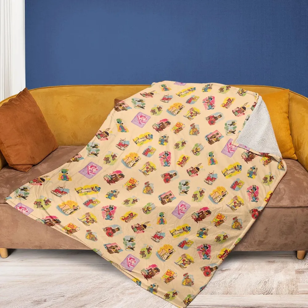 Huckleberry Hound Booby Fleece Blanket - 2