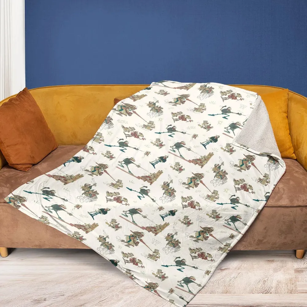Cap'n Crunch And King Vitaman Character Fleece Blanket - 2