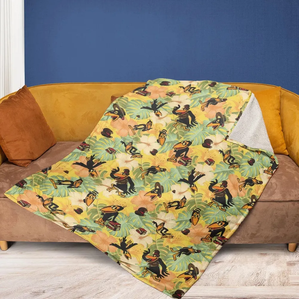 Bird Of A Feather Heckle And Jeckle Fleece Blanket - 2