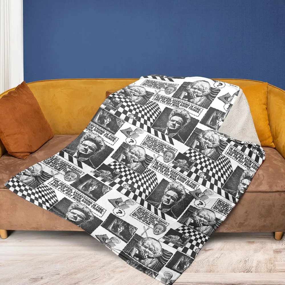 Surreal Disturbing Atmospheric A nightmare Eraserhead Fleece Blanket - 2