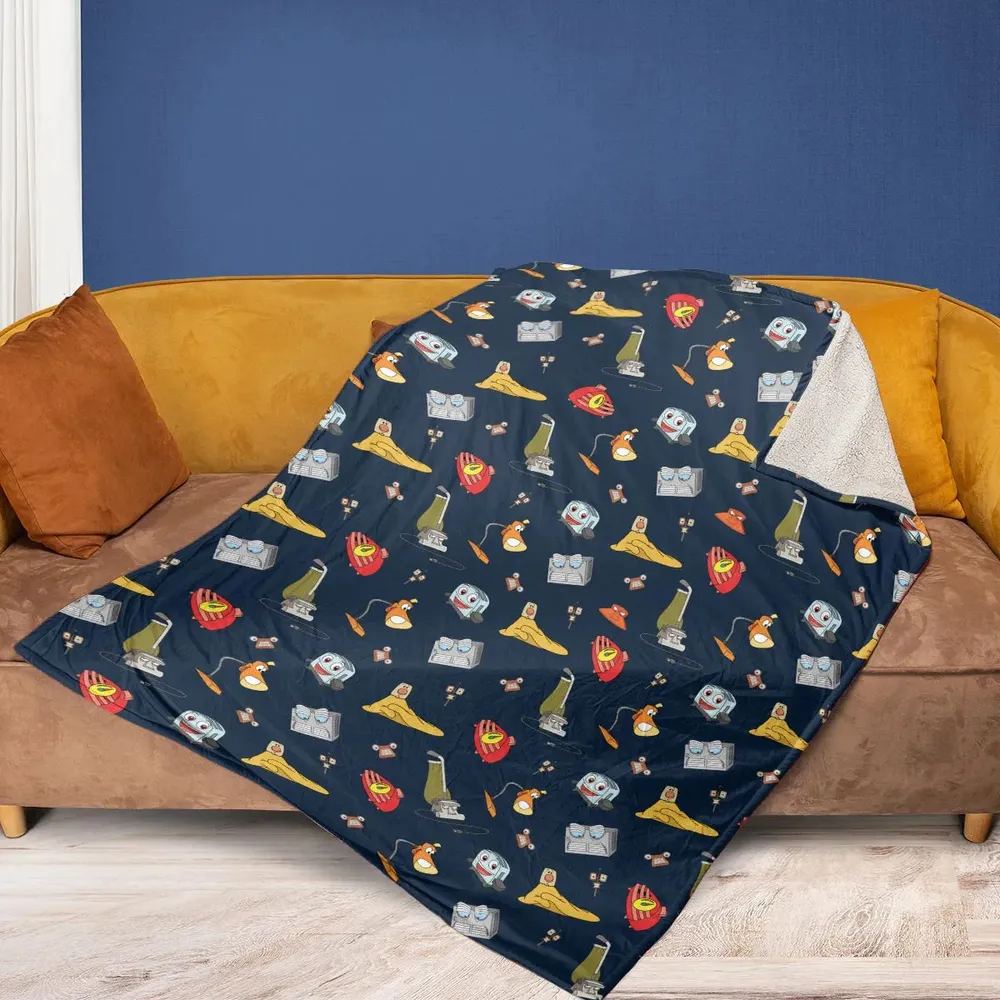 Brave Little Appliances The Brave Little Toaster Fleece Blanket - 2