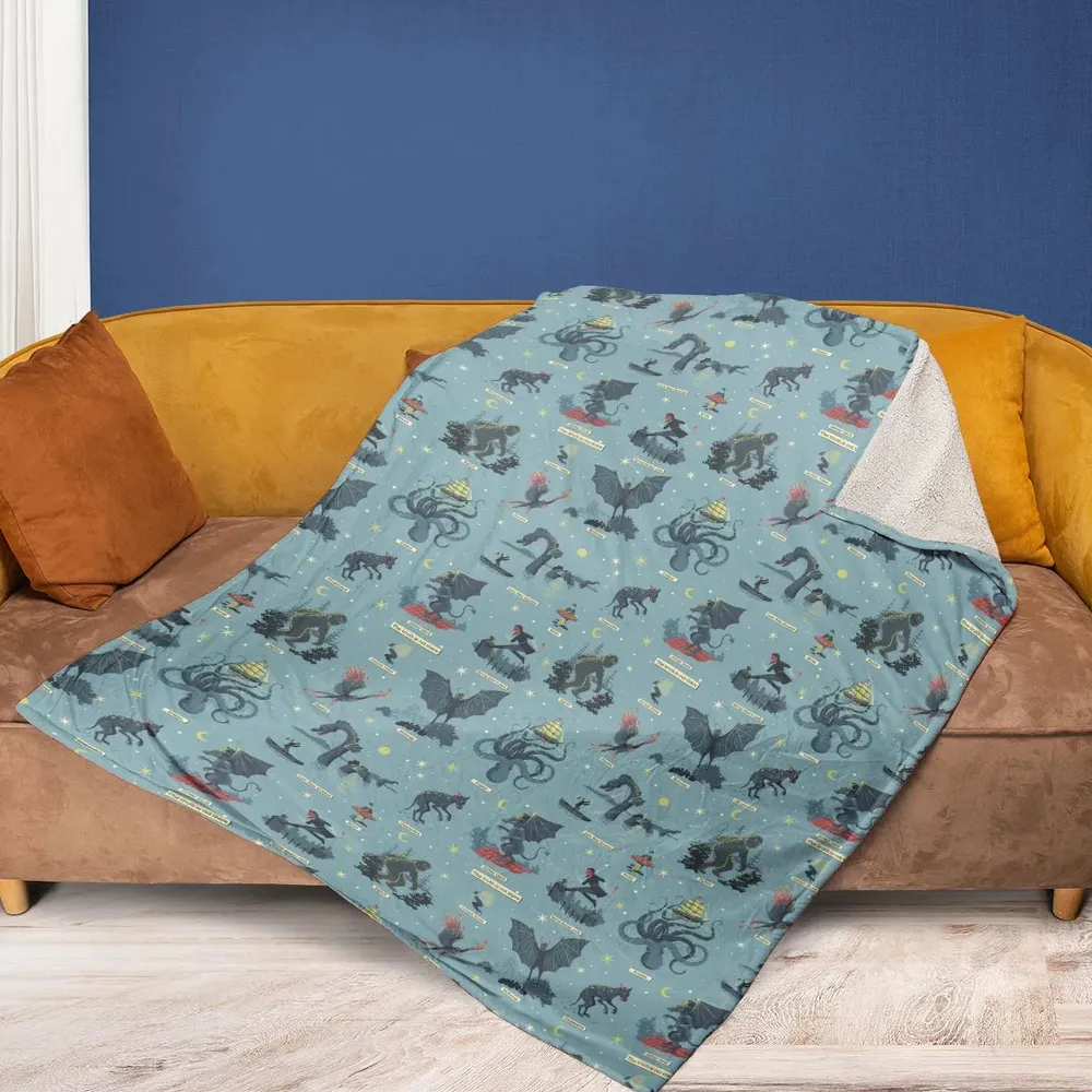 Paranormal Creatures Fleece Blanket - 2
