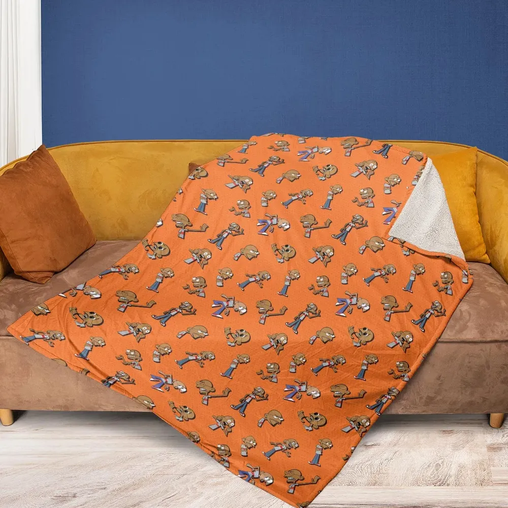 Gandhi On Repeat Clone High Fleece Blanket - 2