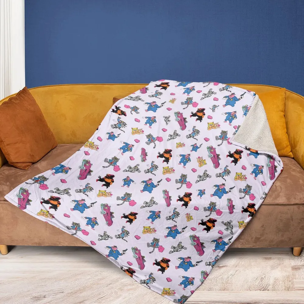 Fritz The Cat Characters Fleece Blanket - 2
