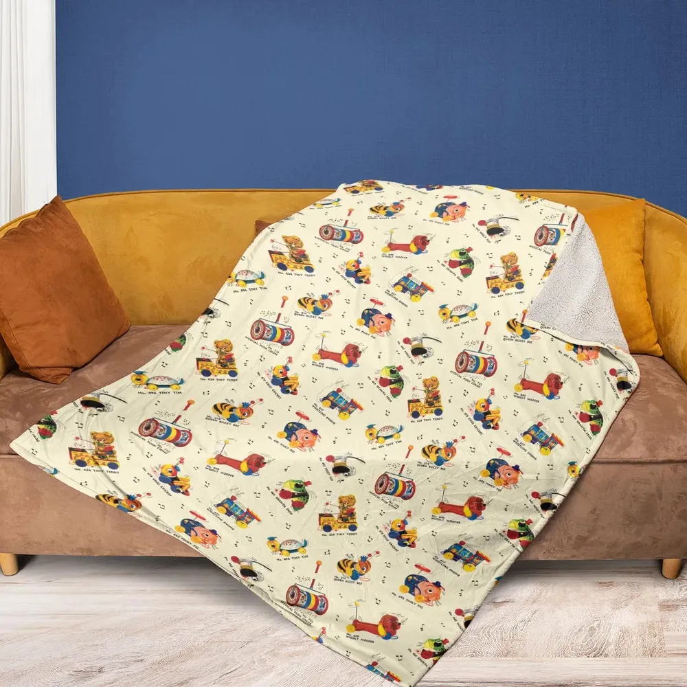Vintage FP Toys Fleece Blanket - 2